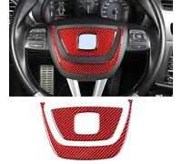 Accessoire Auto Kit Intérieur En Rouge Console Tableau Bord Panneau Changement Vitesse Autocollants Garniture Couverture Décoration Pour Siège Pour Leon 08 - 12(N)