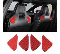 Accessoire Auto Kit Intérieur En Rouge Console Tableau Bord Panneau Changement Vitesse Autocollants Garniture Couverture Décoration Pour Siège Pour Leon 08 - 12(H)