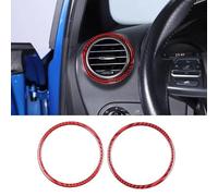Accessoire Auto Kit Intérieur En Rouge Console Tableau Bord Panneau Changement Vitesse Autocollants Garniture Couverture Décoration Pour Siège Pour Leon 08 - 12(Ee)