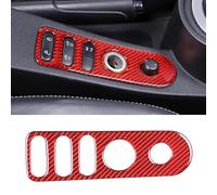 Accessoire Auto Kit Intérieur En Rouge Console Tableau Bord Panneau Changement Vitesse Autocollants Garniture Couverture Décoration Pour Siège Pour Leon 08 - 12(G)