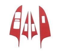 Accessoire Auto Kit Intérieur En Rouge Console Tableau Bord Panneau Changement Vitesse Autocollants Garniture Couverture Décoration Pour Siège Pour Leon 08 - 12(T)