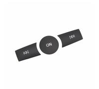 Accessoire auto Lot De 3 Autocollants Pour Boutons De Volume De Voiture, Pour Benz ABC ML CLS Classe GLA200 ML GLK300 E260(B2)