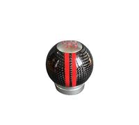 Accessoire auto Pommeau De Levier De Vitesse Racing 6 Vitesses En Fibre De Carbone Véritable Pour Ford Focus ST RS Pour Fiesta ST (2012-2024)(B)