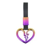 Accessoire Auto Sangle De Poignée En Forme De Cœur Pour Voiture | Sangles de Poignée Voiture Charm Dérapant - Anneaux Déco Auto pour Décoration Pare-chocs Arrière Bus Camionnette Camping-car Extérieur