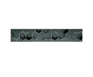 Accessoire automatique Peinture Décorative Géométrique En Nid D'abeille Gris Vert, Excellente Performance