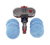 Accessoire balai électrique for aspirateurs V15, V11, V10, V8 et V7 - Réservoir d'eau amovible + 6 lingettes de nettoyage en microfibre réutilisables | Compatible avec tous types de sols