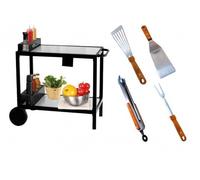 LITTLE BALANCE Accessoire barbecue Chariot Multi Pro 8608 + Accessoires