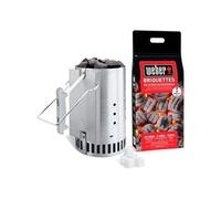 Kit cheminée d'allumage Rapidfire Weber - 2 kg de briquettes inclus