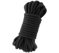 Accessoire bdsm corde bdsm noire de 20 mètres de long