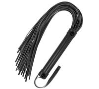 Accessoire bdsm fouet de soumission en cuir végétalien