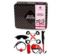 Accessoire bdsm kit bdsm rouge secretplay six pièces