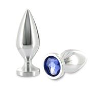 Accessoire bdsm plug anal diamant cristal grand 10.16cm