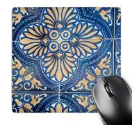 Accessoire Bureau Portugal, Costa Nova. Maisons Colorées Palheiros Maisons Rayées Base en Caoutchouc Anti-Dérapant Tapis De Souris Moderne Tapis De Souris Gaming pour Clavier Pc 25X30Cm