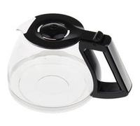 Melitta Verseuse en Verre Graduée, Capacité 1,25 Litre, Pour Cafetières à Filtres LOOK IV, Noir/Inox