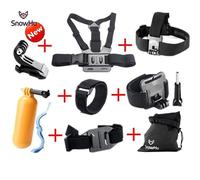 Accessoire caméra d'action SnowHu pour GoPro Hero 8 7 6 5 4 noir Xiaomi Yi 4K Lite SJCAM SJ7 Eken H9 Go Pro monture pour ensemble Sony GS22