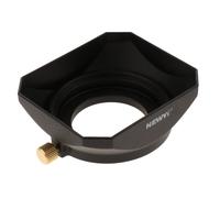 Accessoire carré de capot d'objectif d'appareil-photo sans miroir de 37mm DSLR Protection anti-rayures avec l'installation facile de vis