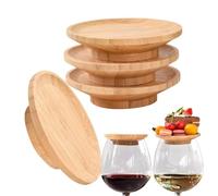 Accessoire Charcuterie Vin Plateau De Service 4 Pièces Pour Fête