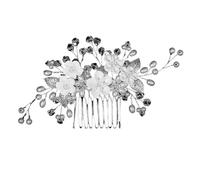 Accessoire Cheveux Mariage White Soft Ceramic Flower Women's Hair Comb Pearl Rhinestone Daily Clip Wedding Party Bridal Jewelry Headdress(J6592S)