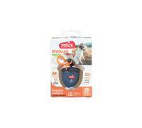 Accessoire collier pour chien noisette Zolux Bivouak flasher usb Bleu 6x4x3 cm