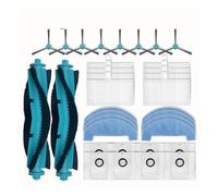 Accessoire Compatible avec Cecotec Conga 2499 Ultra Home Titanium Advanced/Atvel SmartGyro R80 Brosse latérale Principale Filtre Sac à poussière(White)