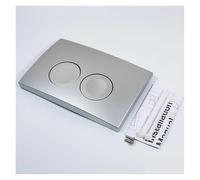 Accessoire, compatible avec le réservoir d'eau dissimulé GEBERIT DELTA21, panneau de chasse d'eau for toilettes(A)