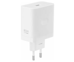 Accessoire Compatible avec Realme - Chargeur Realme SuperVOOC 80W Blanc