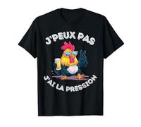 Accessoire Coq Poulet Humour Bière Apéro J'ai La Pression T-Shirt