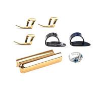 Accessoire Coulissant De Guitare En Acier Inoxydable Pour Guitares Lap Steel Et Hawaïennes Anneaux Coulissants En Métal