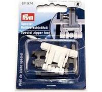 Prym - Pied pour fermeture éclair invisible - Blanc - 9,81 x 8,4 x 1,2 cm