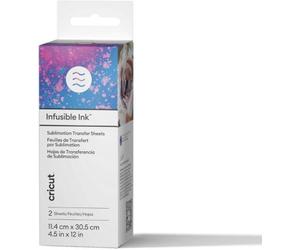 Accessoire CRICUT 2 feuilles de transfert Éclaboussure d'e