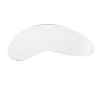 Accessoire D’étang Miroir Incurvé en Acrylique, Décor Hivernal Festif | Surface Réfléchissante Argentée, Pose Facile et Stable, pour Villages Miniatures, Arbres Modèles et Dioramas
