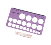 Accessoire d'allaitement en silicone avec marquage en centimètres et bride Guide de mesure du mamelon post-partum