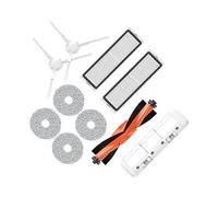 Accessoire d'aspirateur brosse principale latérale vadrouille Compatible for Mijia B101CN, L10S Omni 1S B113CN, B116 pièces de rechange sac filtrant HEPA (Color : PACK4)