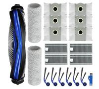 Accessoire d'aspirateur pour Yeedi pour M14 pour plus Robot Kit Brosse principale, serpillères à rouleaux, filtres HEPA, brosses latérales, sacs à poussière, brosse de nettoyage de rechange pour poils