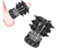 Accessoire De Bague D'EntraîNement De Sports IntéRieurs en Silicone Noir MâLe avec Surface TexturéE, Adapté à l'exercice D'Endurance