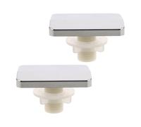 Accessoire de Bain de Pieds en Plastique à Cascade 2 Pièces | Design Détachable, Mécanisme Anti-débris, Résistance à Chaleur, Usage Maison, Voyages et Séances Spa