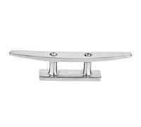 Accessoire de bateau poli miroir de taquet de base en acier inoxydable | Le taquet de base en acier inoxydable 316 pour bateaux marins offre une résistance et une surface lisse qui s'enroulera