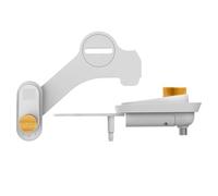 Accessoire de bidet non électrique à eau douce for siège de toilette, pression réglable, lavage arrière(A008 Europe 3 8)