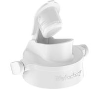 Accessoire de bouchon bascule Lifefactory Active pour bouteilles en verre de 12 onces, 16 onces et 22 onces, blanc optique, 1 unit