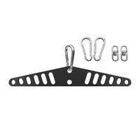 Accessoire de Boucle Pulldown | Barre de Traction en LAT Multi-Grip | d'épandeur L à T Bande Le Bas des Accessoires | Hole Pulldowns Bars Connecteur pour Gymnastique, entraînement à la