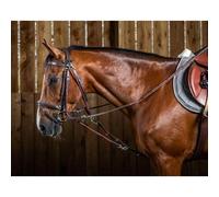 Accessoire de bridon pour cheval nylon Dy'on Gogue Marron Full