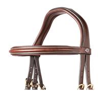 Accessoire de bridon pour cheval Trust Rome Marron Full