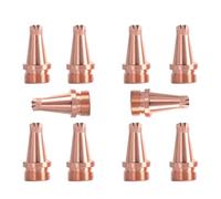Accessoire de buse de cuivre pour pistolets de soudage laser portables Conception filetée pour le soudeur laser en fibre avec fil de fil Model E BS-16 10 pièces