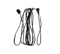 Accessoire de câblage pour chauffage de stationnement diesel avec support d'extension d'écran LCD pour unités 12 V 5 kW 2 kW 8 kW permettant une intégration pratique du tableau de bord (2 m)