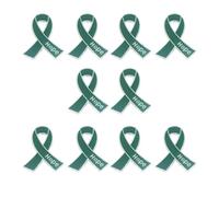 Accessoire De Cadeaux De Broche De Ruban D'espoir En Alliage Moderne Avec Attache Robuste Accessoire De Broche De Charme D'espoir