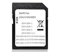 Accessoire de carte SD SDHC de navigation 2025 pour Mazda CX-3 2016-2021, CX-5/CX-9 US/Canada/Mexique 2016-2020 - BHP166EZ1N