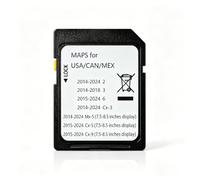 Accessoire de carte SD SDHC de navigation 2025 pour Mazda CX-3 2016-2021, CX-5/CX-9 US/Canada/Mexique 2016-2020 - BHP166EZ1N