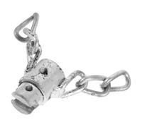 Accessoire de Chaîne D’égout 16mm en Acier, Raccord pour Débouchage | Adaptateur à Chaîne Simple, Compatible Câbles 16mm, pour Canalisations et Urgences Plomberie