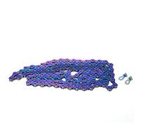 Accessoire de chaîne de vitesse variable coloré en acier pour vélo de route de montagne (entièrement creux 11 vitesses)