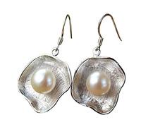 Accessoire de charme pour boucles d'oreilles en forme de coquille de perles fausses rétro mignon créatif et utile pratique et attrayant